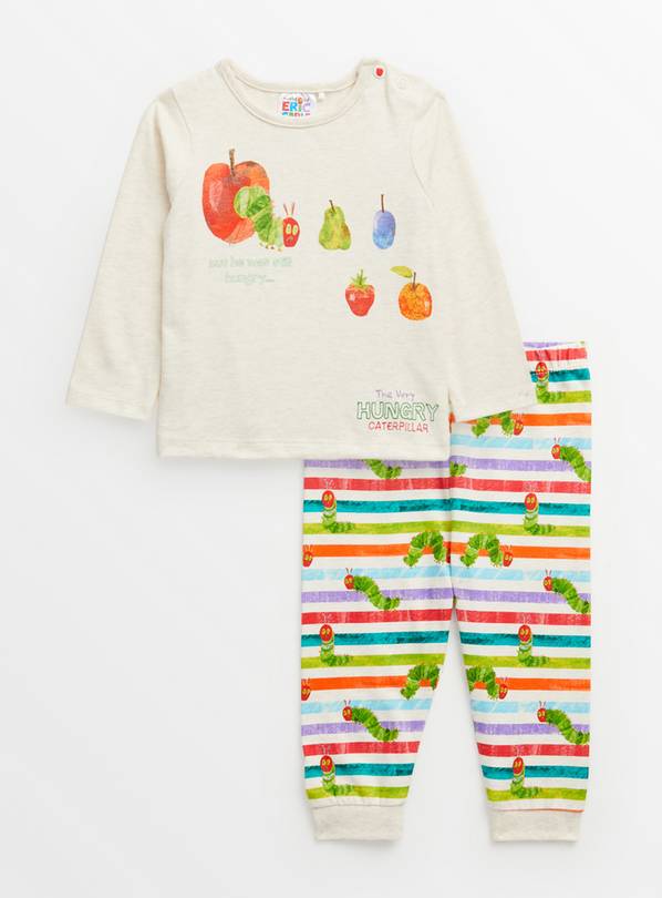 The Very Hungry Caterpillar Stripe Pyjamas 9-12 months